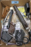 box of Gun parts & Accessories