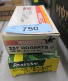 40 rds of 257 Roberts ammo