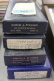 4 Vintage S&W empty revolver Boxes