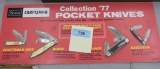 1977 Sears Craftsman Pocket Knife Display