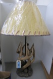 Resin Antler Lamp