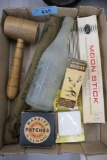 lot of Vintage Sporting Items & Cleaning Kits