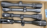 Weaver K4 Rifle Scopes plus 3 other scopes