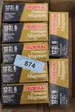 approx 70 rds of Federal Magnum 12 ga No. 6 ammo