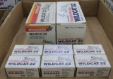 flat of Winchester 22 Wildcat ammo