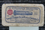 Vintage box of 32 WCF ammo