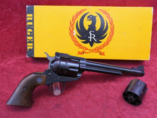 Early Ruger Blackhawk 45 cal Convertible Revolver