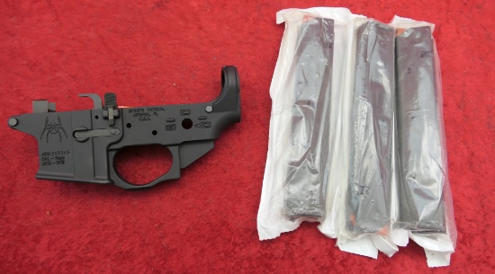 Spikes Tactical 9mm AR 15 Style Receiver