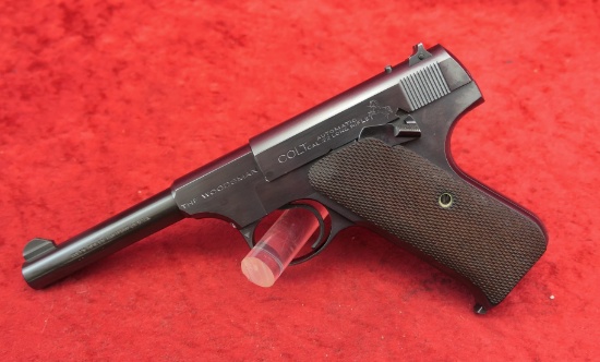 Pre War Colt Woodsman 22 cal Pistol