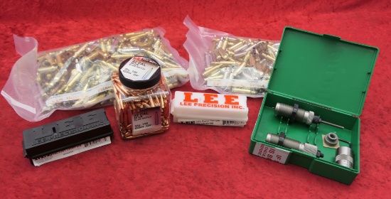 lot of 224 Valkyrie Reloading components