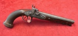 Early European Dbl Bbl 62 cal. Pistol