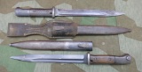 Pair of WWII era K98 Bayonets