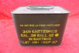 Spam Can 240 rds of Surplus 30-06 M2 Ball Ammo