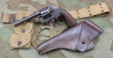 Nice Colt 1917 Military Pistol w/holster & belt