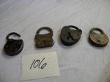 Old Padlocks= Rugby; Miloco, Miller And Unmarked.