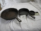 Frying Pans= Griswold; 7