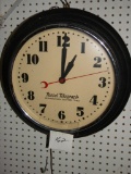 Large Clock, Electric, Postal Telegraph, Needs Work.