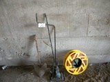 Tools= Hvy Duty Truck Jack; Extension Cord On Reel; Spade.