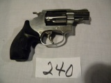 Smith & Wesson 38 Special revolver w case & holster