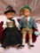 Early 1900s Matching Pair German Rare Dolls 10