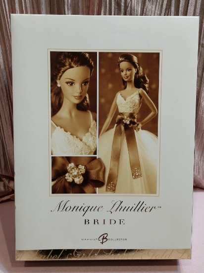 Rare! Nearly Impossible To Find!! Gold Label 2006 Monique Lhuillier Bride! Nrfb!!!