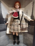 Nrfb Sealed 2000 Limited Edition Burberry Barbie Collectible