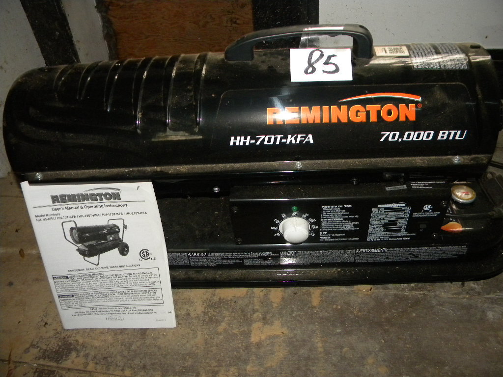 Remington H11-707-kfa 70,000 Btu Kerosene Heater. | Proxibid