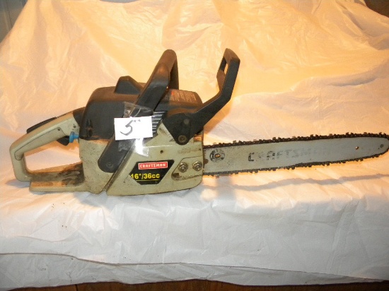 Craftsman 16: Chain Saw.