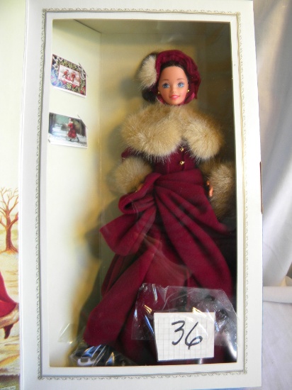 Barbie- "Victorian Elegance", by Mattel #12579, Exclusive for Hallmark, 12"