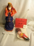 Voodoo Doll by Mystic Arts Centre; Porcelain Cone Doll Made in China, 10
