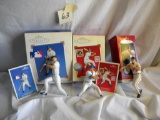 Hallmark Collection Baseball Series- Cal Ripken; George Bret; Jensen Giambi