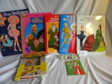 Cut Out Paper Dolls.    Raggedy Ann & Andy; Christmas Dancers; Broadway Musical Stars; The Hunchbac