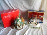 Christmas=The Elf Spa W/light; Lenox Collection 