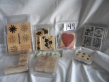 7 Pieces Of Hand Stamps.-see Photo's.