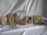 6 Pieces And Sets Of Hand Stamps-see Photo's