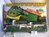 John Deere, Ho Scale Train Set, Usa Athearn, Includes=locomotive, (4) Cars,