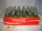 Coca Cola= wooden coca cola Crate W/city Bottles-wisc. Dells; Oshkosh, Colorado Springs, Ph