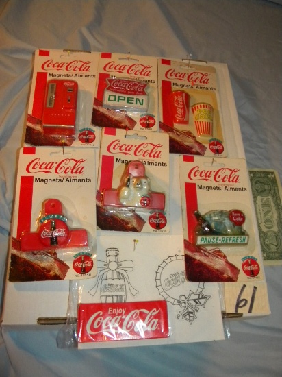 Coca Cola= Six Variety Pieces