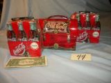 Coca Cola= (3) Lunch Boxes, 