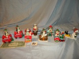 Coca Cola= (7) Snow Globes , 3 1/2