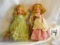 Pair Of Story Book Dolls With Painted Eyes, 5