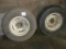 Pair Of Implement Tires And Rims, 16