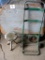 3 Leg Metal Milk Stool, Wood Grain Cart, Freight Cart.