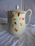 Halls Autumn Leaf Pattern, Coffee Server, 10