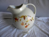 Halls Autumn Leaf Pattern, Water Pitcher, 7