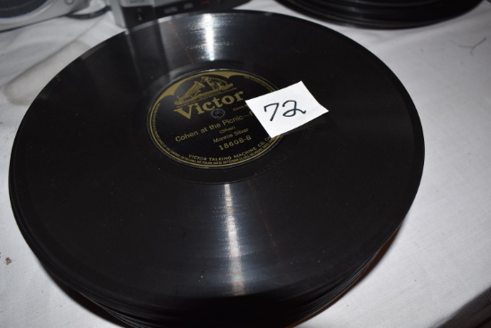 Victor And Victoria 10" Talking Machine Records (34 Approx.)