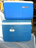 Coleman Polylite Ice Cooler; Gott Corp Ice Chest.