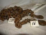 Heavy Duty 16' Log Chain W/hooks