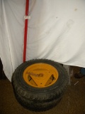 Trailer Axel 5 Ft. Wide. Wheel Bearings, Pair 7.75-15 Tite/rims, Needs As