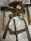 Heavy Duty 12 Ft Log Chain With Hooks